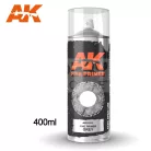AK Interactive FINE PRIMER WHITE SPRAY - fehér alapozó spray makettezéshez 400 ml AK1011
