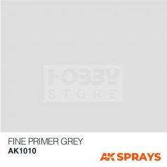   AK Interactive FINE PRIMER WHITE SPRAY - fehér alapozó spray makettezéshez 400 ml AK1011