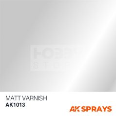   AK Interactive MATT VARNISH SPRAY - matt lakk spray makettezéshez 400 ml AK1013