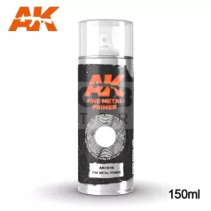   AK Interactive FINE METAL PRIMER SPRAY - Metál alapozó spray makettezéshez 150 ml AK1016