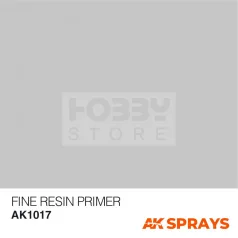   AK Interactive FINE RESIN PRIMER SPRAY - Műgyanta alapozó spray makettezéshez 150 ml AK1017