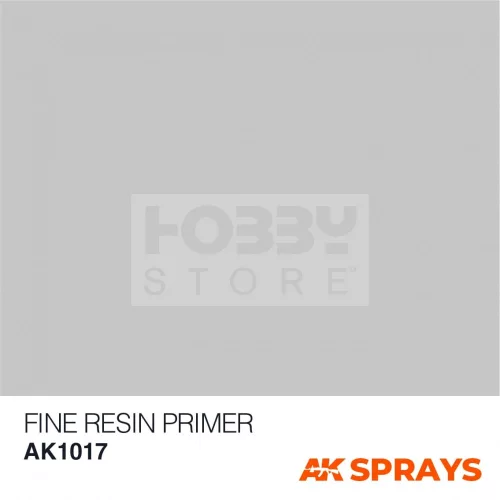 AK Interactive FINE RESIN PRIMER SPRAY - Műgyanta alapozó spray makettezéshez 150 ml AK1017