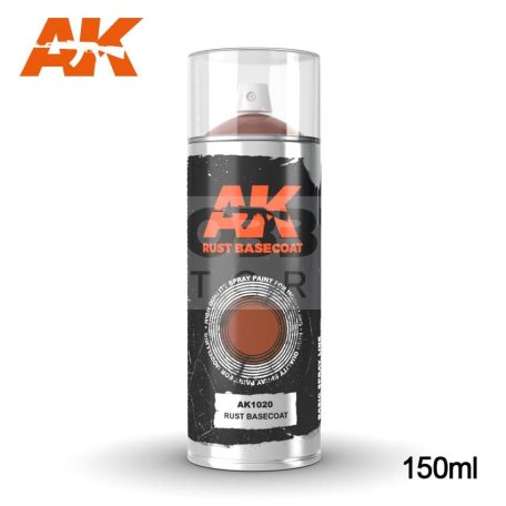 AK Interactive RUST BASECOAT SPRAY - alapozó spray makettezéshez 150 ml AK1020