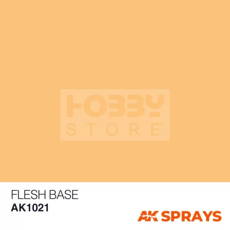 AK Interactive FLESH BASE SPRAY - alapozó spray makettezéshez 150 ml AK1021