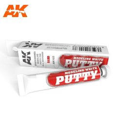   AK-Interactive MODELING WHITE PUTTY (Hard) - tömítőpaszta makettezéshez AK103