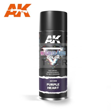 AK Interactive PURPLE HEART SPRAY - spray makettezéshez 400 ml AK1058