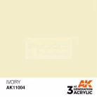 AK-Interactive - Acrylics 3rd generation Ivory 17ml - akrilfesték AK11004