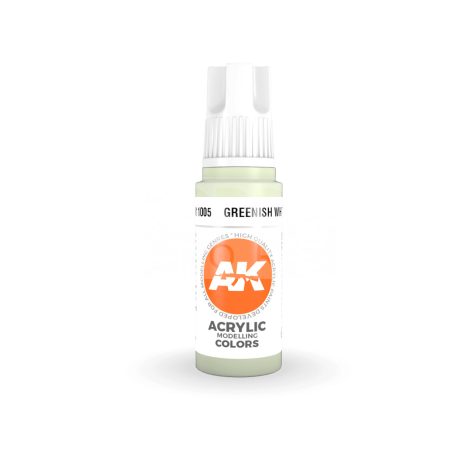 AK-Interactive - Acrylics 3rd generation Light Grey 17ml - akrilfesték AK11005