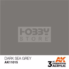   AK-Interactive - Acrylics 3rd generation Dark Sea Grey 17ml - akrilfesték AK11015
