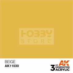   AK-Interactive - Acrylics 3rd generation Beige 17ml - akrilfesték AK11030