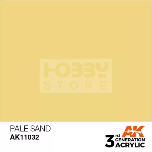 AK-Interactive - Acrylics 3rd generation Pale Sand 17ml - akrilfesték AK11032