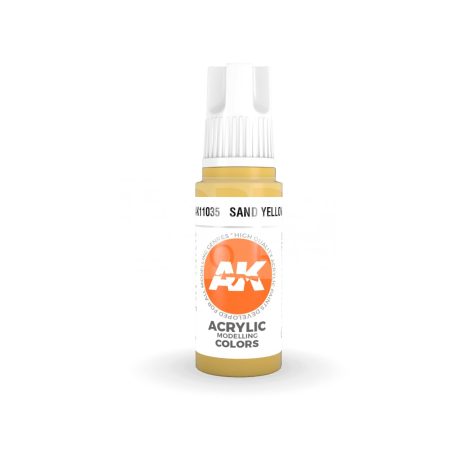 AK-Interactive - Acrylics 3rd generation Sand Yellow 17ml - akrilfesték AK11035