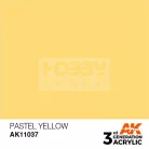 AK-Interactive - Acrylics 3rd generation Pastel Yellow 17ml - akrilfesték AK11037