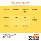 AK-Interactive - Acrylics 3rd generation Pale Yellow 17ml - akrilfesték AK11038