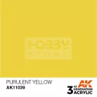 AK-Interactive - Acrylics 3rd generation Purulent Yellow 17ml - akrilfesték AK11039