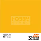 AK-Interactive - Acrylics 3rd generation Yellow 17ml - akrilfesték AK11044