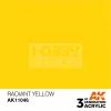 AK-Interactive - Acrylics 3rd generation Radiant Yellow 17ml - akrilfesték AK11046