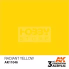 AK-Interactive - Acrylics 3rd generation Radiant Yellow 17ml - akrilfesték AK11046