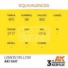 AK-Interactive - Acrylics 3rd generation Lemon Yellow 17ml - akrilfesték AK11047