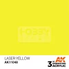 AK-Interactive - Acrylics 3rd generation Laser Yellow 17ml - akrilfesték AK11048
