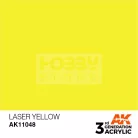 AK-Interactive - Acrylics 3rd generation Laser Yellow 17ml - akrilfesték AK11048