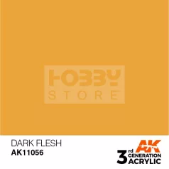   AK-Interactive - Acrylics 3rd generation Dark Flesh 17ml - akrilfesték AK11056