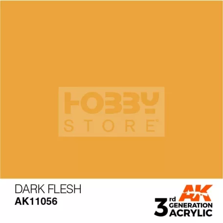 AK-Interactive - Acrylics 3rd generation Dark Flesh 17ml - akrilfesték AK11056
