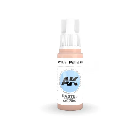 AK-Interactive - Acrylics 3rd generation Pastel Pink 17ml - akrilfesték AK11059