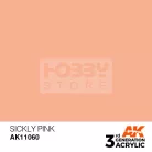 AK-Interactive - Acrylics 3rd generation Sickly Pink 17ml - akrilfesték AK11060