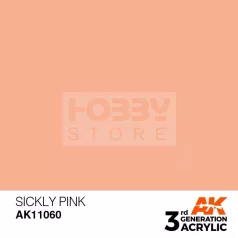   AK-Interactive - Acrylics 3rd generation Sickly Pink 17ml - akrilfesték AK11060