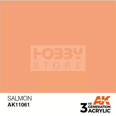 AK-Interactive - Acrylics 3rd generation Salmon 17ml - akrilfesték AK11061