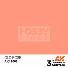   AK-Interactive - Acrylics 3rd generation Old Rose 17ml - akrilfesték AK11062