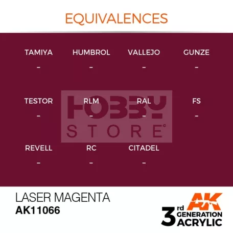 AK-Interactive - Acrylics 3rd generation Laser Pink 17ml - akrilfesték AK11066