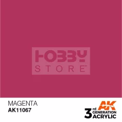   AK-Interactive - Acrylics 3rd generation Magenta 17ml - akrilfesték AK11067