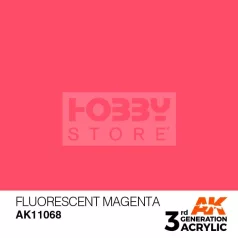   AK-Interactive - Acrylics 3rd generation Fluorescent Magenta 17ml - akrilfesték AK11068