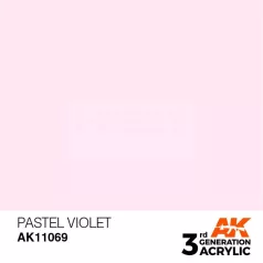   AK-Interactive - Acrylics 3rd generation Pastel Violet 17ml - akrilfesték AK11069