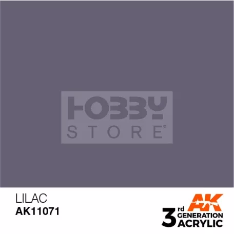 AK-Interactive - Acrylics 3rd generation Lilac 17ml - akrilfesték AK11071