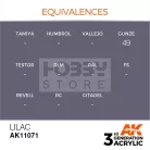 AK-Interactive - Acrylics 3rd generation Lilac 17ml - akrilfesték AK11071