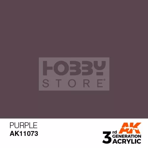 AK-Interactive - Acrylics 3rd generation Purple 17ml - akrilfesték AK11073