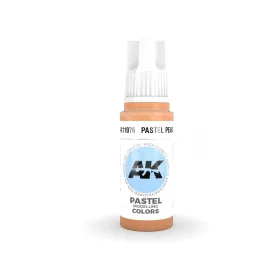   AK-Interactive - Acrylics 3rd generation Pastel Peach 17ml - akrilfesték AK11076