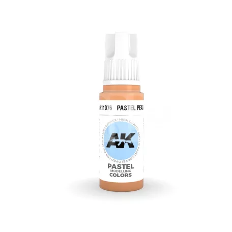 AK-Interactive - Acrylics 3rd generation Pastel Peach 17ml - akrilfesték AK11076