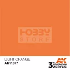 AK-Interactive - Acrylics 3rd generation Light Orange 17ml - akrilfesték AK11077