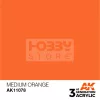 AK-Interactive - Acrylics 3rd generation Medium Orange 17ml - akrilfesték AK11078