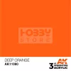AK-Interactive - Acrylics 3rd generation Deep Orange 17ml - akrilfesték AK11080