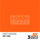 AK-Interactive - Acrylics 3rd generation Deep Orange 17ml - akrilfesték AK11080