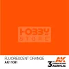 AK-Interactive - Acrylics 3rd generation Fluorescent Orange 17ml - akrilfesték AK11081