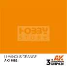 AK-Interactive - Acrylics 3rd generation Luminous Orange 17ml - akrilfesték AK11082