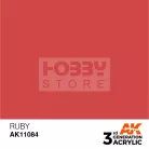 AK-Interactive - Acrylics 3rd generation Ruby 17ml - akrilfesték AK11084