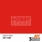 AK-Interactive - Acrylics 3rd generation Deep Red 17ml - akrilfestékAK11088