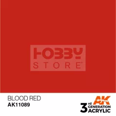   AK-Interactive - Acrylics 3rd generation Blood Red 17ml - akrilfesték AK11089